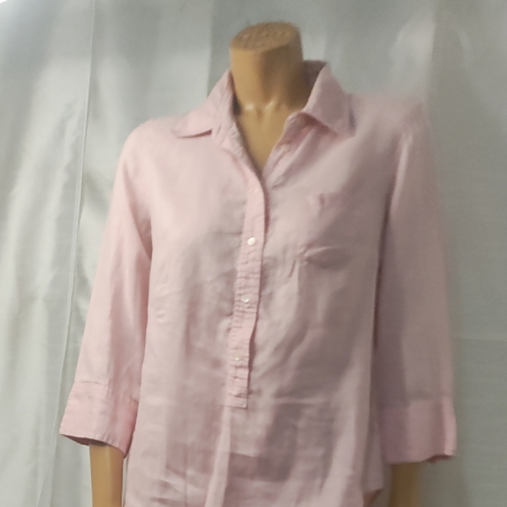 J. Crew Classic Button Down Shirt in Pink